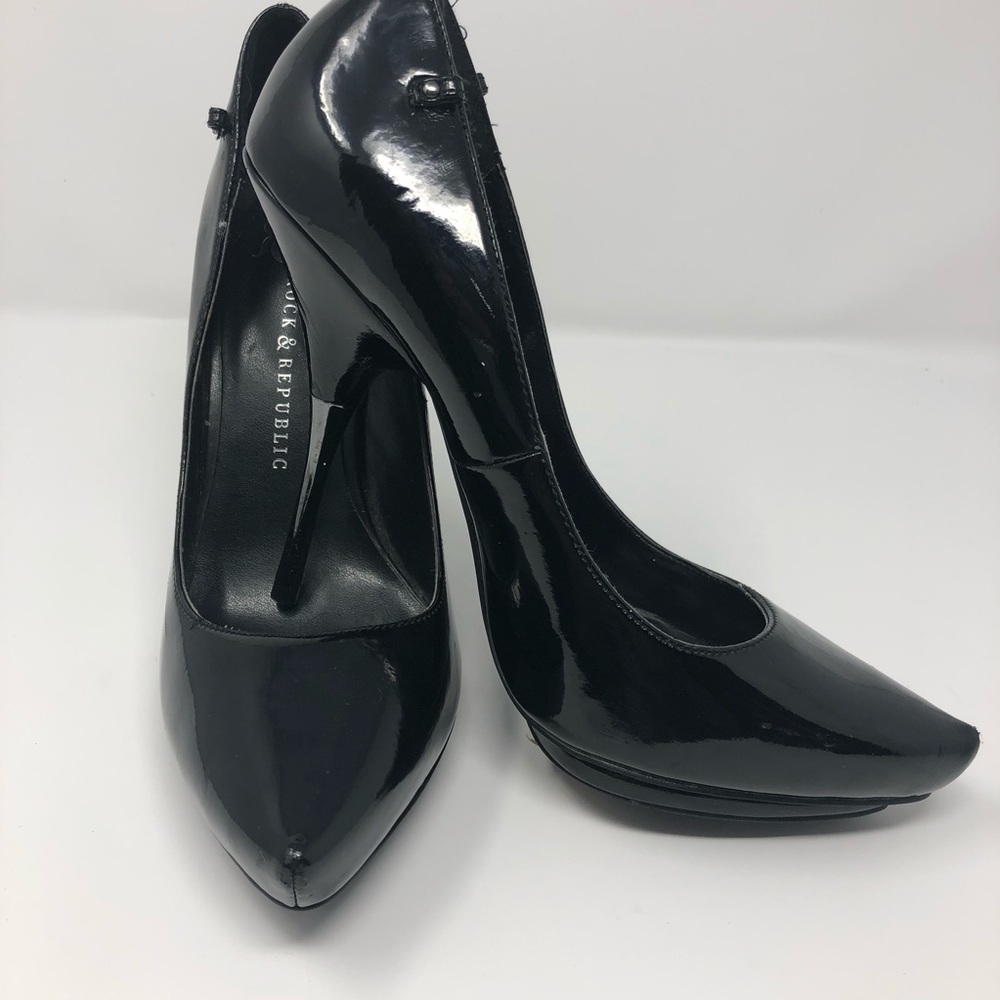 Rock & Republic Patent Stiletto Heels